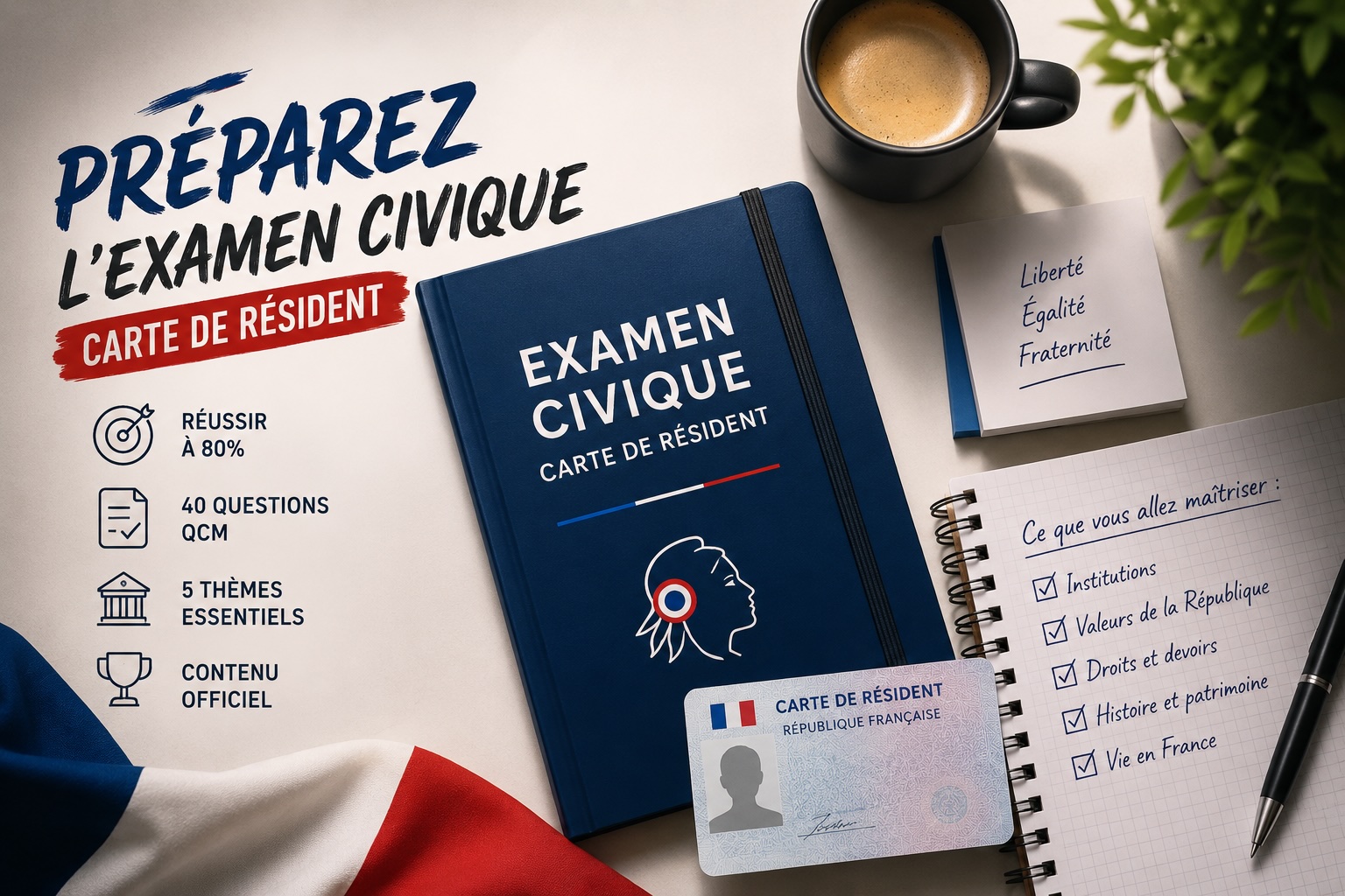 Pourquoi j’ai créé un module QCM pour préparer l’examen civique de la Carte de Résident - article technique